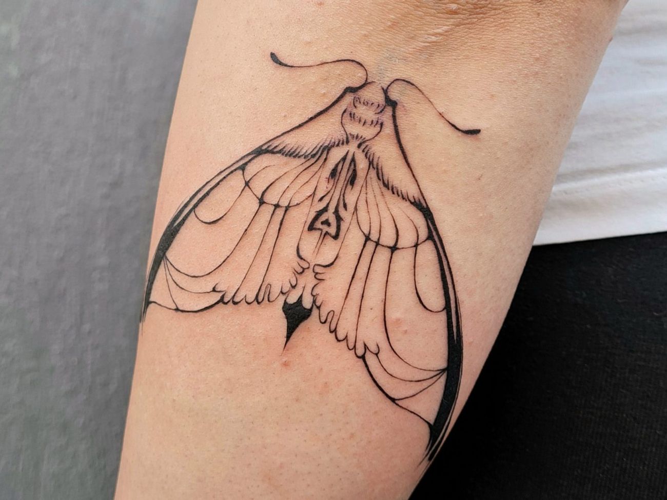 Sommerfugl tatovering